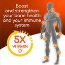 X Ray Dol Triple Action Joint Support Supplement With Glucosamine 1500Mg, Chondroitin 800Mg, Msm 750Mg And 5X Vitamin D For Healthy Joints, Bones & Cartilage - 60 Count Per Bottle - 1 Pack