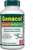 Genacol Natural Eggshell Membrane & Collagen Peptides Supplement For Joint Comfort & Flexibility | Gluten-Free, Non-Gmo Joint & Mobility 180 Capsules