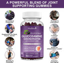 Glucosamine Chondroitin Gummies - Extra Strength Joint Support Supplement With Msm & Elderberry For Natural Joint, Antioxidant Immune Support For Adults, Men & Women-(2 Pack) Glucosamine Chondroitin Gummies - Extra Strength Joint Support Supplement With Msm & Elderberry For Natural Joint, Antioxidant Immune Support For Adults, Men & Women-(2 Pack)