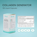 Biosil Collagen Generator - 180 Liquid Capsules - With Patented Ch-Osa Complex - Generates & Protects Your Own Collagen - Gmo Free - 90-Day Supply