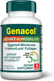 Genacol Collagen & Natural Eggshell Membrane | Achieve Rapid Joint Relief In As Little Than Just 5 Days| Patented Hydrolyzed Collagen Joint Support Supplement Joint & Mobility 90 Capsules