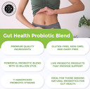 Intestinal Fortitude Pro-B11 Probiotics For Men And Women - 22 Billion Cfu, Daily Probiotic Supplement For Gut Health - Digestive Health Immune Support - Gluten Free, Dairy Free (30 Capsules)