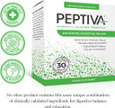 Peptiva Advanced 50 Billion Cfu Probiotic - Digestive Relief - Clinically Validated, Premium Probiotic, 30Ct