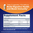 Florastor Select Immunity Boost Daily Probiotic & Immune Support Supplement For Women And Men, Saccharomyces Boulardii Cncm I-745 Plus Zinc, Vitamin C & D3 (30 Capsules)