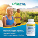 Heal-N-Soothe Natural Joint Support Supplement - Proteolytic Enzymes For Maximum Joint Support And Back Support- 90 Count For Men And Women