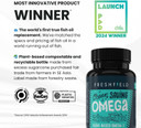 Ocean Saving Omega 3, The Fish Oil Replacement, 2-Month Supply, Sustainably Sourced, Highest Levels Of Dha Per Capsule (440 Mg), Algae Oil, W/Dpa. 60 Count
