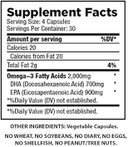 The Very Best Vegan Omega 3 Supplement - 120 Capsules - Vegan Algae Omega 3 Vegetarian Supplement - Plant Based Fish Oil Alternative - Vegan Epa Dha Supplement - Made In The Usa - Heart Stress Relief