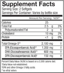 Oceanblue Professional Omega-3 2100-120 Ct - High-Potency Triple Strength Burpless Fish Oil With Epa, Dha & Dpa - Wild Caught - Natural Orange Flavor, 60 Servings