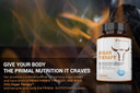 Saltwrap Organ Therapy - Grass Fed Beef Organ Meat Complex Supplement With Organic Bone Broth Concentrate (Beef Liver, Heart, Kidney And Bone Broth Capsules With Bioperine) Desiccated, 90 Capsules