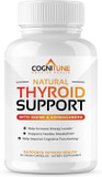Cognitune Thyroid Support Complex Supplement - Thyroid Support For Women And Men - Boost Energy, Focus, Metabolism - Iodine Supplement With B12, Selenium, Zinc, Copper, Ashwagandha, L-Tyrosine & More