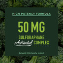 50Mg Sulforaphane Supplement From Broccoli Sprouts | Nrf2 Activation With Glucoraphanin, Myrosinase & Antioxidants | Support Cellular & Immune Health | Broccoli Seed Extract Microbeadlets, Vegan 60Ct