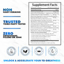 Blend: Sea Moss 9000Mg, Black Seed Oil 6000Mg, Ashwagandha 3000Mg, Burdock 2000Mg & More - Vitamin C, D3, Elderberry, Chlorophyll Acv - 60 Capsules - All In 1 Natural Blend