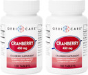Cranberry Supplement Pills 100 Tablets 450 Mg (2 Pack)