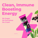 Pureboost Immune Clean Energy Booster, Refreshing Energy Drink Mix And Immunity Supplement With Elderberry, 1,200 Mg Vitamin C, Vitamins A + D, And Zinc. (Elderberry Power, 30 Count)