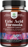 Vegan Uric Acid Cleanse And Detox - Daily Kidney Cleanse And Uric Acid Support For Adults - Tart Cherry Extract Capsules With Detox Cleanse Herbal Blend For Men And Women'S Joints Kidneys And More