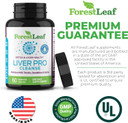 Forestleaf Liver Detox Cleanse - Liver Cleanse Detox & Repair - Fatty Liver Repair Liver Supplement With Milk Thistle, Dandelion Root Extract & Herbs - Prohepatic Liver Support Supplement (60)