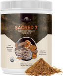 Naturealm Sacred 7 Mushroom Powder Supplement Â Boost Immunity, Focus, Vegan, Non-Gmo Â LionâS Mane, Cordyceps, Reishi, Chaga, Maitake, Shiitake Â Organic Fruiting Bodies, 7-Month Supply
