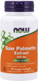 Now Foods Supplements, Saw Palmetto Extract 320 Mg With Pumpkin Seed Oil, Men'S Health*, 90 Veg Softgels