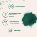 Micro Ingredients Organic Spirulina Powder 1Lb & Organic Barley Grass Powder 16Oz Bundle 2 Pack | Raw Superfoods | Rich In Vegan Protein, Fibers, Minerals, & Vitamins