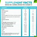 Sugar Free 22 In 1 Calm Mood Gummies St. John'S Wort, 5-Htp, Gaba, Ashwagandha| Magnesium Glycinate Gummies | Non-Gmo, Natural Support Stress & Relaxation, Mood & Energy | Vegan, 60 Ct