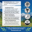 Vanilla Stevia Liquid Drops Flavored With Natural Sweet Vanilla - Alcohol Free & Kosher - 2Oz Glass Bottle