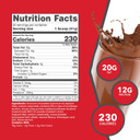 Ketologic Keto Meal Replacement Shake Powder For Optimal Results + Mct Oil + Grass-Fed Whey - Perfectly Formulated Macros For Ketosis - 20 Servings - Chocolate
