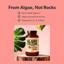 Calcium Supplement - Whole Food With Vitamin K2 & D3, Magnesium, Zinc, Boron, Mineral Complex. Sourced Sustainably From Red Algae. For Bone Strength And Support. Non-Gmo & Vegan 90 Capsules