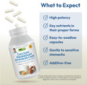 Andrew Lessman Calcium Magnesium Intensive Care 250 Capsules  Bone And Skeleton Health Essentials. Easy To Swallow Capsules With Super Soluble Fine Powder. Gentle To Even The Most Sensitive Stomachs