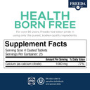 Freeda Calcium Citrate - Kosher Vegan Calcium Supplement For Women & Men - Bone Health & Joint Support - Calcium 1000Mg Per Serving - Calcium Citrate 1000Mg Tablets Calcium Without Vitamin D (250 Ct)