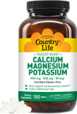 Country Life Target-Mins - Cardiovascular Health Support With Magnesium, Potassium & Calcium, Free-Form Amino Acids, Zinc-Free Electrolyte Supplement Country Life Target-Mins - Cardiovascular Health Support With Magnesium, Potassium & Calcium, Free-Form Amino Acids, Zinc-Free Electrolyte Supplement
