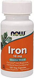 Nowfoods Iron 18 Mg Essential Mineral 120 Veg Capsules
