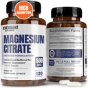 Premium Magnesium Glycinate 500Mg Capsules High Absorption Formula Chelated Buffered Glycinate To Support Digestion, Bone, Sleep & Muscle Health - Made In Usa - 250 Capsules