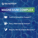 Trio Nutrition Magnesium Complex 90 Day Supply 420 Mg | Calm, Relax, Stress Relief, And Muscle Recovery |Magnesium Glycinate Supplement With Vitamin B6 For Rapid Absorption