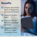 Jarrow Formulas Magnesium Glycinate, Dietary Supplement, Supports Relaxation And Healthy Sleep, 360 Mg Per Serving, 90 Veggie Capsules, Up To A 30 Day Supply
