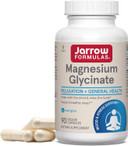Jarrow Formulas Magnesium Glycinate, Dietary Supplement, Supports Relaxation And Healthy Sleep, 360 Mg Per Serving, 90 Veggie Capsules, Up To A 30 Day Supply