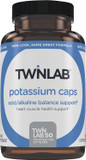 Twinlab Potassium Caps - Electrolyte Supplement For Muscle, Heart & Tissue Health - 180 Capsules, 99 Mg Twinlab Potassium Caps - Electrolyte Supplement For Muscle, Heart & Tissue Health - 180 Capsules, 99 Mg