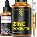 Zinc Supplements 50Mg | Liquid Zinc Supplement | Zinc Glycinate Drops For Adults | Supports Immune Health | Metabolism | Skin Care Supplement | Non-Gmo | Vegan | Gluten-Free Zinc Supplements 50Mg | Liquid Zinc Supplement | Zinc Glycinate Drops For Adults | Supports Immune Health | Metabolism | Skin Care Supplement | Non-Gmo | Vegan | Gluten-Free