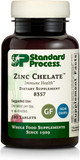 Standard Process Zinc Chelate - Whole Food Digestion And Digestive Health, And Skin Health With Beet Root And Zinc - 180 Tablets