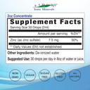 Eidon Ionic Minerals Liquid Zinc Concentrate - Ionic Zinc Supplement Drops For Adults And Kids, Support Immune System, Hair And Skin, Liver And Kidney Health, Relieves Stress - 2 Oz