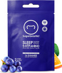 Sugarbear Sleep Gummy 14 Day Supply, Extra Strength Melatonin 6Mg, For Men & Women, Vegan Vitamin B6, L-Theanine, 5 Htp, Valerian, Sleep Aid For Adults & Teens, Certified Kosher, Halal, Cruelty-Free
