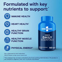 One A Day MenâS Multivitamin Daily Essentials, Multivitamin For Men Tablet, Supports Healthy Muscle Function, Physical Energy, And Immune Health With Vitamin B12, Vitamin C, And Zinc, 150 Count