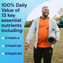 One A Day MenâS Multivitamin Daily Essentials, Multivitamin For Men Tablet, Supports Healthy Muscle Function, Physical Energy, And Immune Health With Vitamin B12, Vitamin C, And Zinc, 150 Count