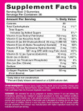 Pink Multivitamin Gummies For Women | Non-Gmo & Gluten Free | Plus Collagen & Biotin | Mixed Berry Flavor