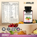 Vegan Women'S Daily Multivitamin 50 Plus With Organic Wholefood Based Natural Ingredients, Ginger, Maca, Multi-Vitamin B Complex & More - Energy Support, Immune System Booster -90 Capsules