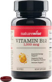 Naturewise Vitamin B12 1000 Mcg - Dietary Supplement For Supporting Energy Metabolism, Mental Clarity, Nervous System Health - Easy-To-Swallow, Soy & Gluten-Free, Non-Gmo - 150 Count[150-Day Supply]