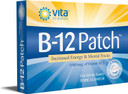 Vita Sciences Vitamin B12 Patch - Extra Strength Formula For Men And Women, 1 Month Supply. Boost Energy, Focus, Memory & Metabolism