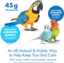 Avian Calmâ Dietary Supplement For Parrots, All-Natural Calming Supplement (120 Servings)