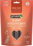 Get Naked Grain Free 1 Pouch 6.6 Oz Super Antioxidant Dental Chew Sticks, Large
