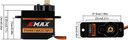 ES08MA II 12g Mini Metal Gear Analog Servo Shockproof Stable Machine Compatible for RC Model