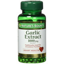 Bottle of Nature's Bounty Garlic 1000 mg, containing 100 odorless softgels.